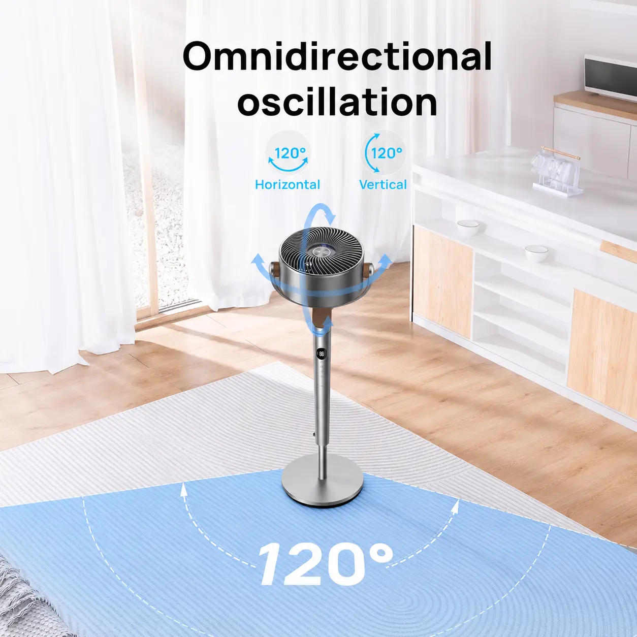DREO Cooling Fan — 8 speeds and 3 modes — image 5